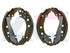 ATE Rear Brake Shoes for Audi 100 [1968-1976] & VW Golf Mk1 [1974-1984], incl. - ATE489BS