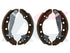 ATE Rear Brake Shoes for VW Polo 6N, 9N, 6R, Vivo II [1994-2025] - ATE503BS