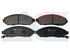 ATE Front Brake Pads for Nissan Navara D40, Nissan NP300 & Nissan Pathfinder - ATE528