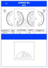ATE Rear Brake Shoes for BMW 3 Compact, BMW 3 & BMW 3 Touring - ATE552BS