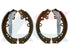 ATE Rear Brake Shoes for Toyota Hilux VII & VIII & Toyota Fortuner I & II - ATE646BS