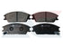 ATE Front Brake Pads for Hyundai Getz, Hyundai Accent II & Hyundai Honda Accord - ATE650