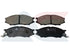 ATE Front Brake Pads for Nissan Almera N16 & Nissan B10 - ATE858