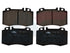 ATE Front Brake Pads for Mercedes-Benz C-Class, Mercedes-Benz E-Class & Mercedes-Benz SLK - ATE909