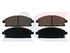 ATE Front Brake Pads for Nissan Caravan & X-Trail I (2000-2007) - Sumitomo - ATE915