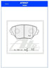 ATE Front Brake Pads for Toyota RAV4 II - ATE927