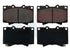 ATE Front Brake Pads for Mitsubishi Pajero - ATE986