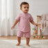 Chinese Collar Shirt & Short Set