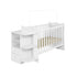 Amari Cot & All in one Nursery Station and Mattress