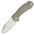 GiantMouse Atelier Green Canvas Micarta