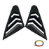 Audi A3/S3 Gloss Black Plastic Side Window Louvers (14-19)