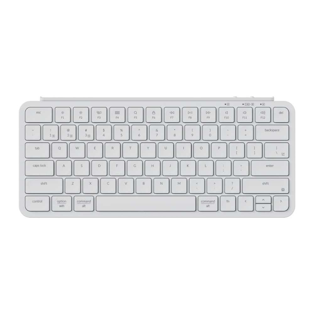 Keychron B1 Pro Ultra-Slim 75% Wireless Keyboard - Ivory White