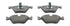 Ferodo Front Brake Pads for BMW 5 Series (F10) & 5 Series Touring - FDB4380