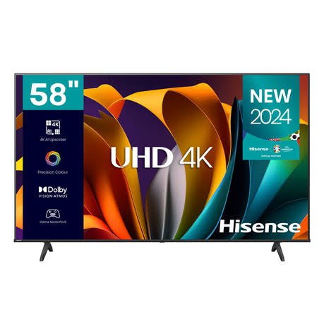 Hisense 58 inch A6N Series UHD Smart TV