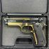 Blow F92 Gold|Black Blank/Pepper Gun (Semi Auto|15+1|9mm PAK)