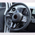 Merc Gloss Black Steering Wheel Insert Trim