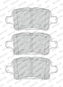 FERODO Rear Brake Pad Set for Opel Astra K - FDB4938