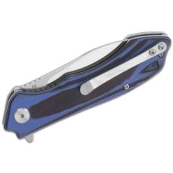 Bestech Beluga Black/Blue G10 Handle - BG11G-2