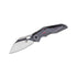 GUNMANSA Bestech Nogard Black Titanium and Red Marbled Carbon Fibre Handle - BT2105D
