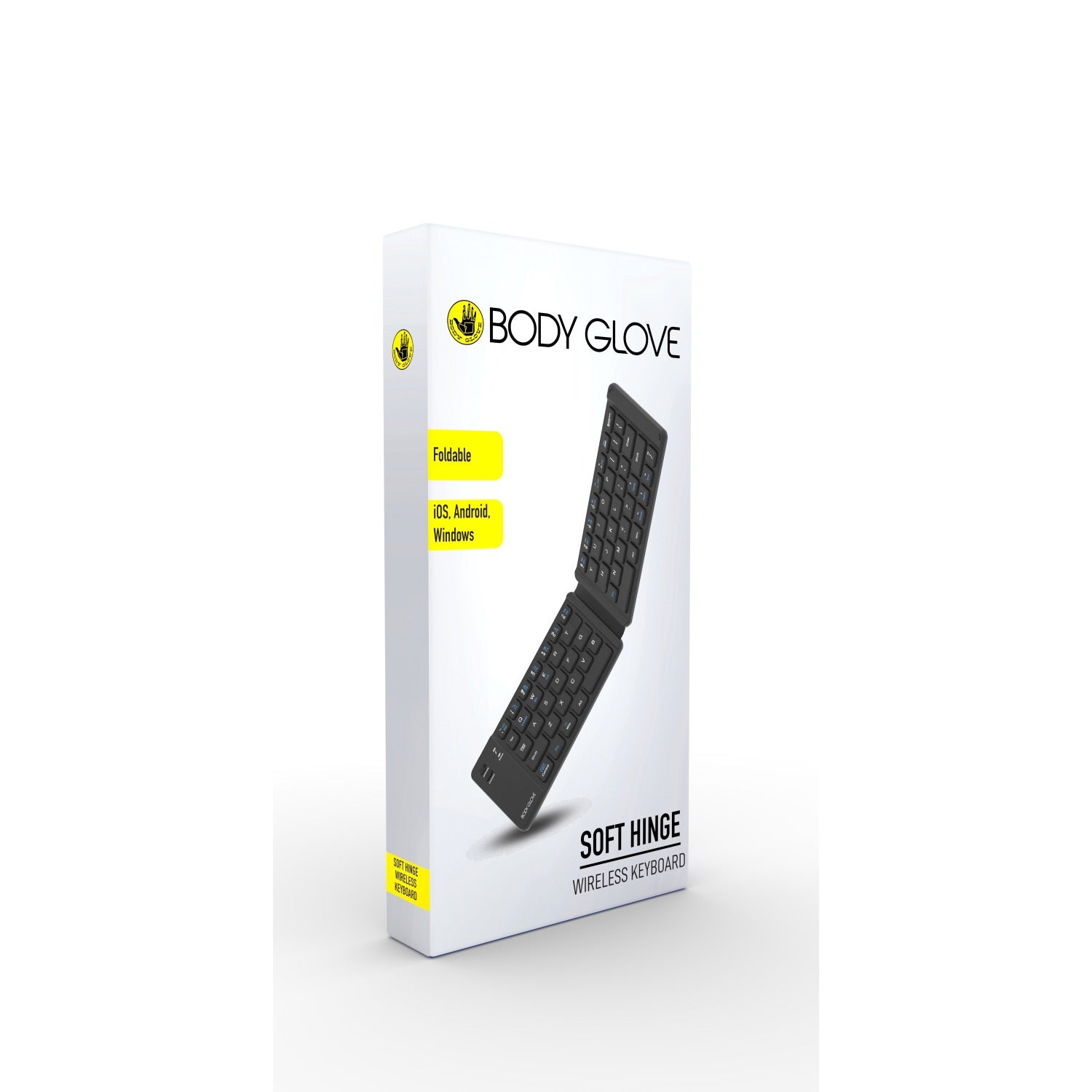Body Glove Wireless Folding Soft Hinge Keyboard - Black