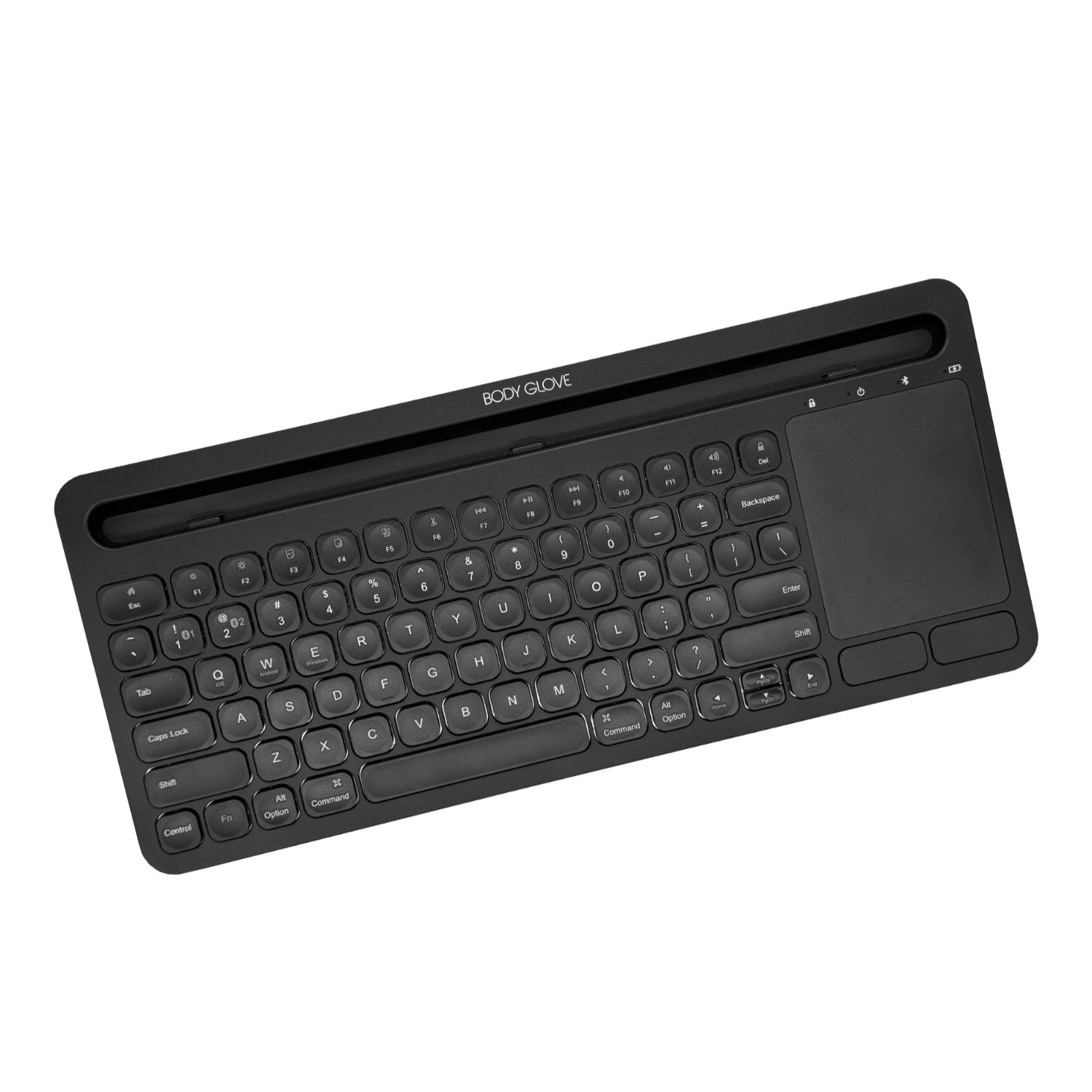 Body Glove Wireless Keyboard With Stand - Black