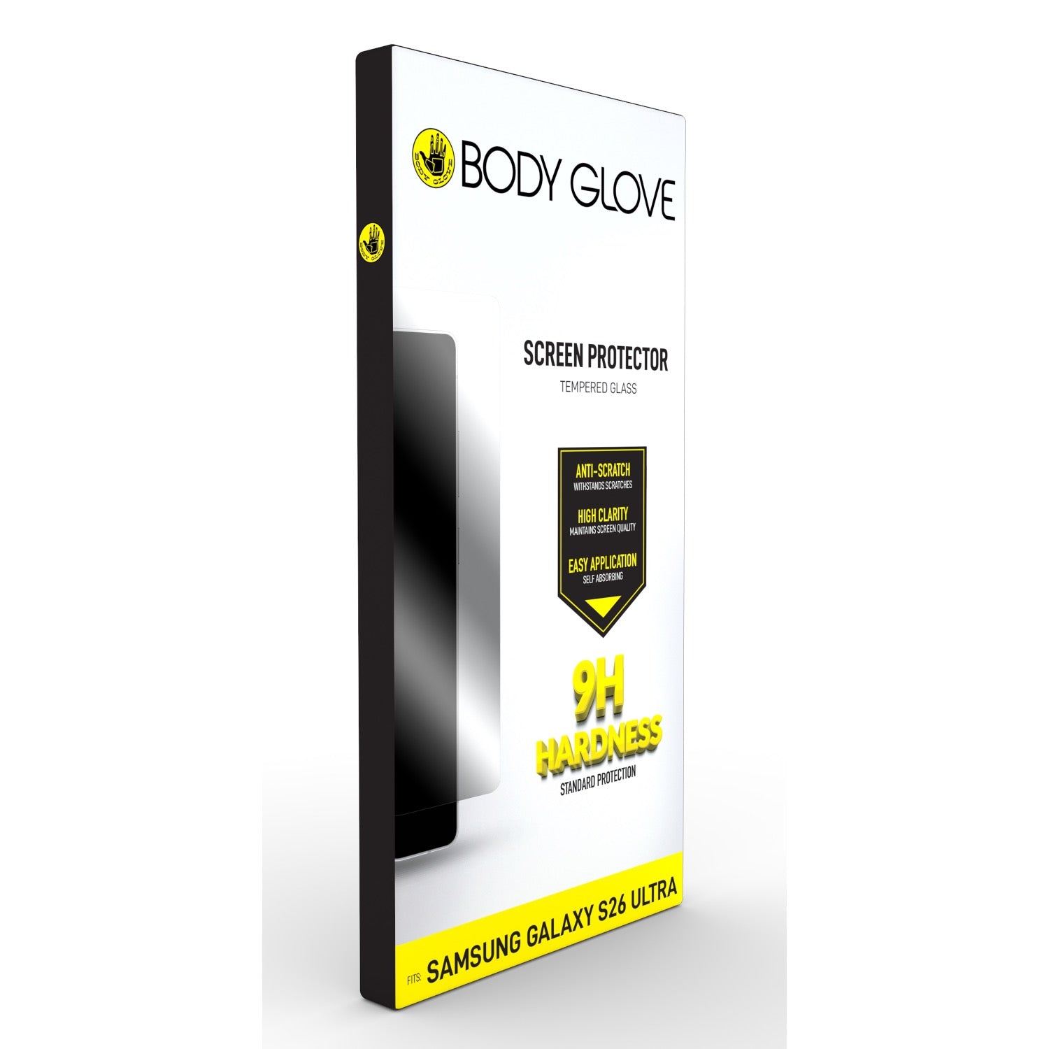 Body Glove Tempered Glass Screen Protector - Samsung Galaxy S26 Ultra - Clear