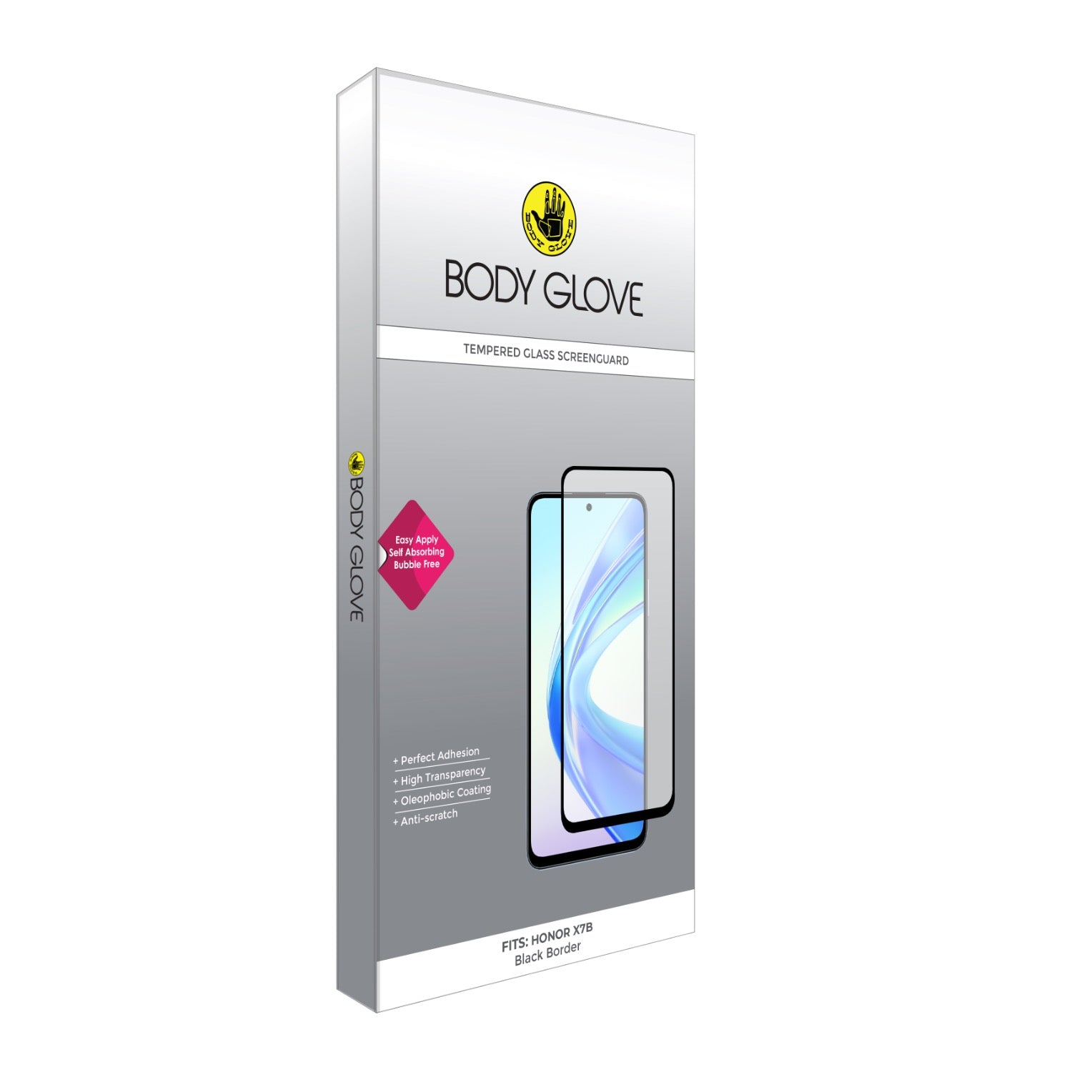 Body Glove Tempered Glass Screen Protector - Honor X7b
