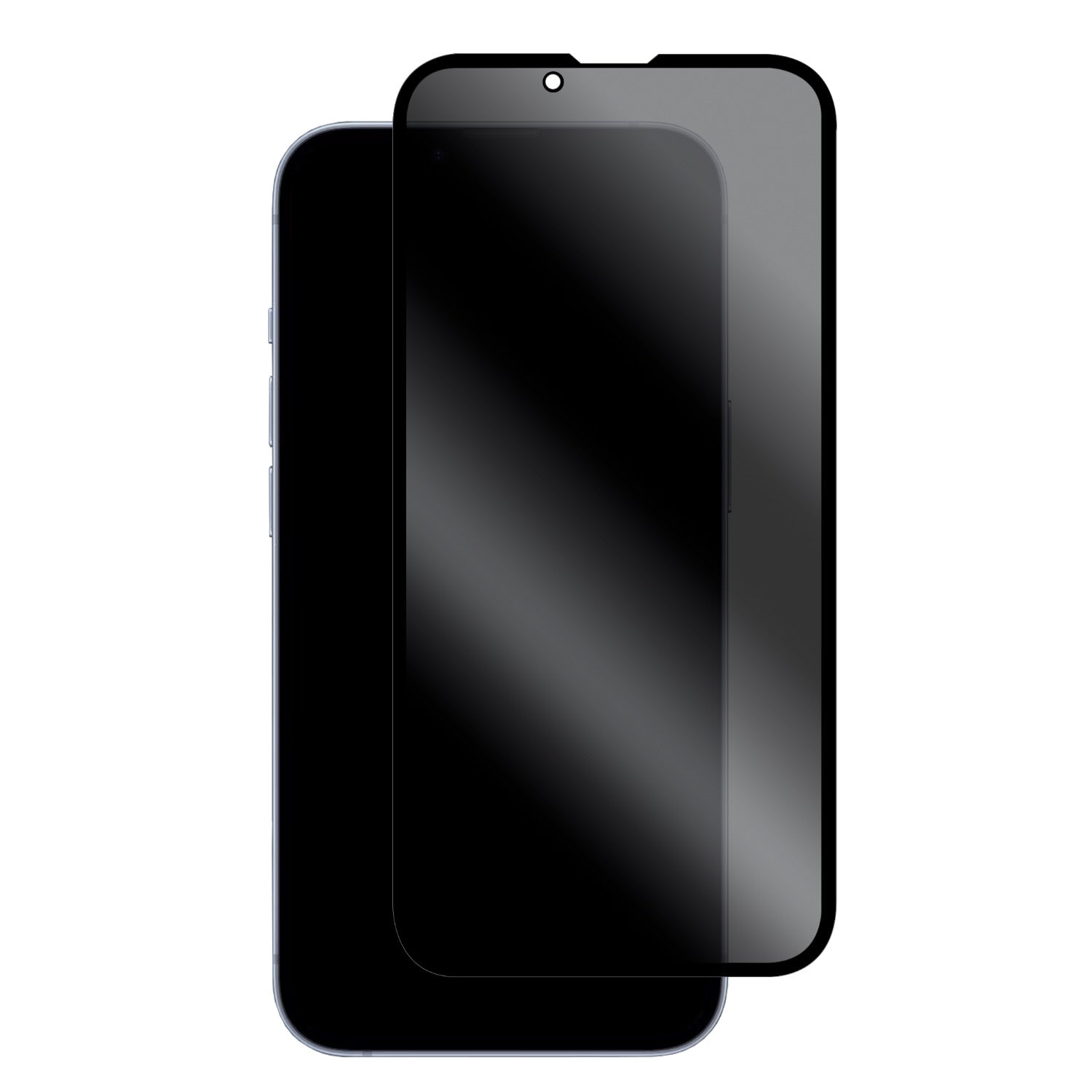 Body Glove Privacy Tempered Glass Screen Protector - Apple iPhone 17e/16e/14/13/13 Pro - Black Border
