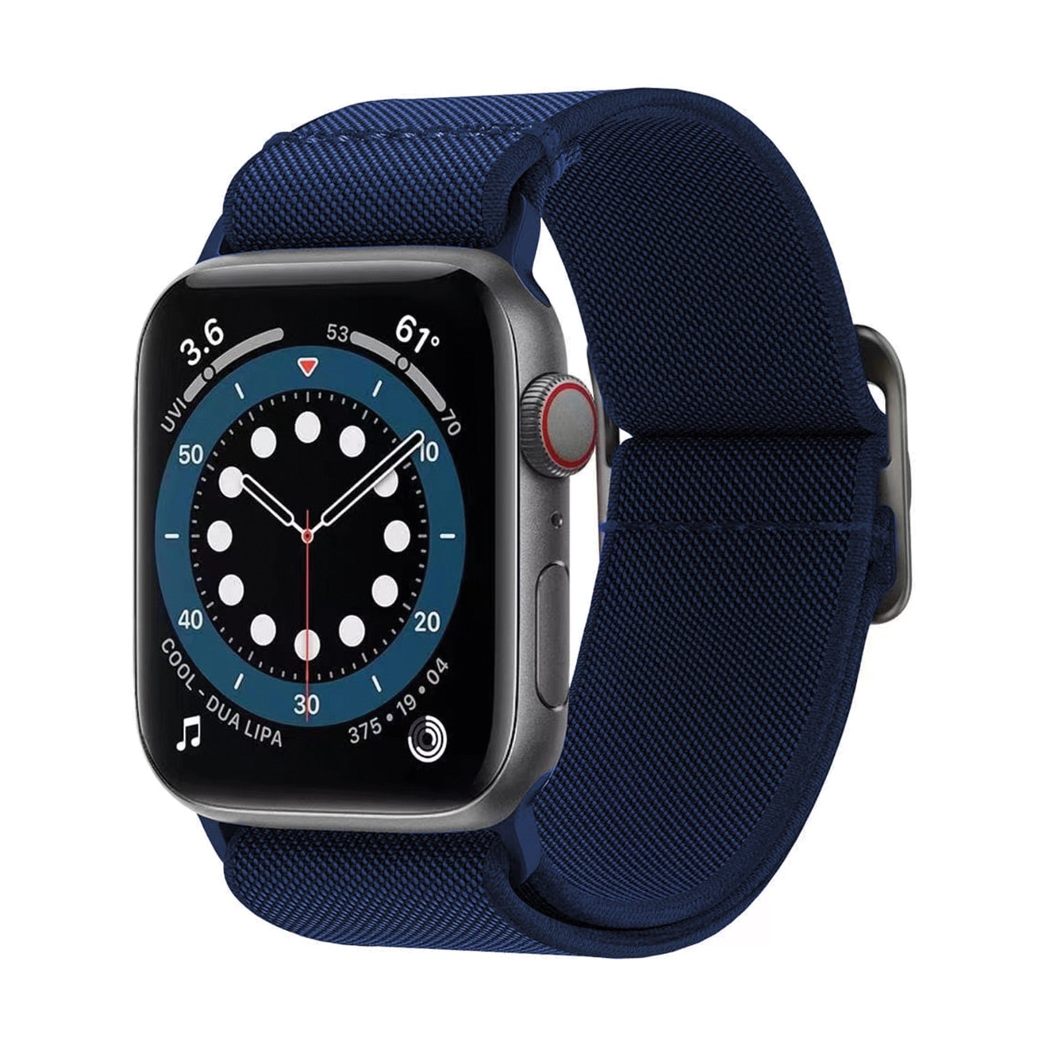 Body Glove Nylon Watch Strap - Apple Series Apple Watch Series 8/7 (45mm), Ultra (49mm), SE/6/5/4 (44mm)