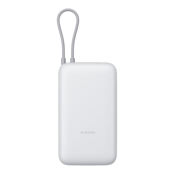 Xiaomi Power Bank 20000mAh (Integrated Cable) - Light Grey