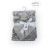 M/C Bubble Sherpa Receiver & Blanket Grey