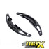 BM Aluminum Paddle Shift Extensions - Black