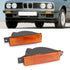 BM E30 3-Series OEM Style Crystal Yellow Bumper Indicator Lamps