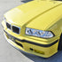 BM E36 3-Series (93-98) Chrome Angel Eye Projector Headlights - 4Dr