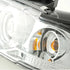 BM E36 3-Series (93-98) Chrome Angel Eye Projector Headlights - 4Dr