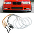 BM E36 Projector Headlights Dual Function Cotton Angel Eye Rings