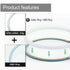 BM E36 Projector Headlights Dual Function Cotton Angel Eye Rings