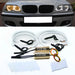 BM E46 Non Projector Cotton Angel Eye Rings Dual Function