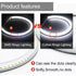 BM E46 Projector Headlights Dual Function Cotton Angel Eye Rings