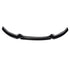 BM E82 1-Series 4-Piece Gloss Black Plastic Front Spoiler