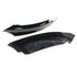 BM E82-1 Series M-Tech Gloss Black Plastic Front Splitters (07-14)