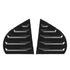 BM E90 3-Series Gloss Black Plastic Side Window Louver