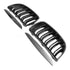 BM E90 Pre-Facelift (05-08) Piano Black Double Slat Kidney Grille