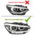 BM F20 LCI (15-19) Lemon Yellow DRL LED Headlight Modules