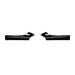 BM F22 2-Series Gloss Black Front Bumper Splitters (14-19)