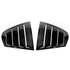 BM F30 3-Series Gloss Black Plastic Side Window Louver