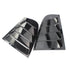 BM F30 3-Series Gloss Black Plastic Side Window Louver