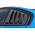 BM F30 3-Series Gloss Black Plastic Side Window Louver
