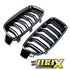 BM F30 3-Series Piano Black Double Slat Kidney Grille
