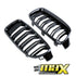 BM F30 3-Series Piano Black Double Slat Kidney Grille